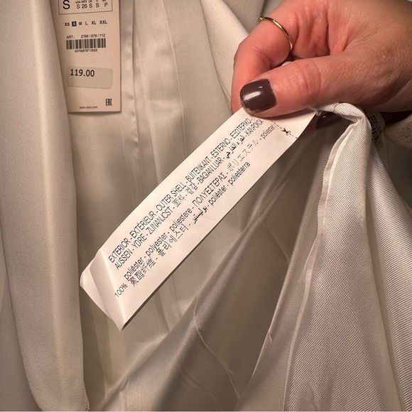 Zara NWT White Blazer - Picture 5 of 11